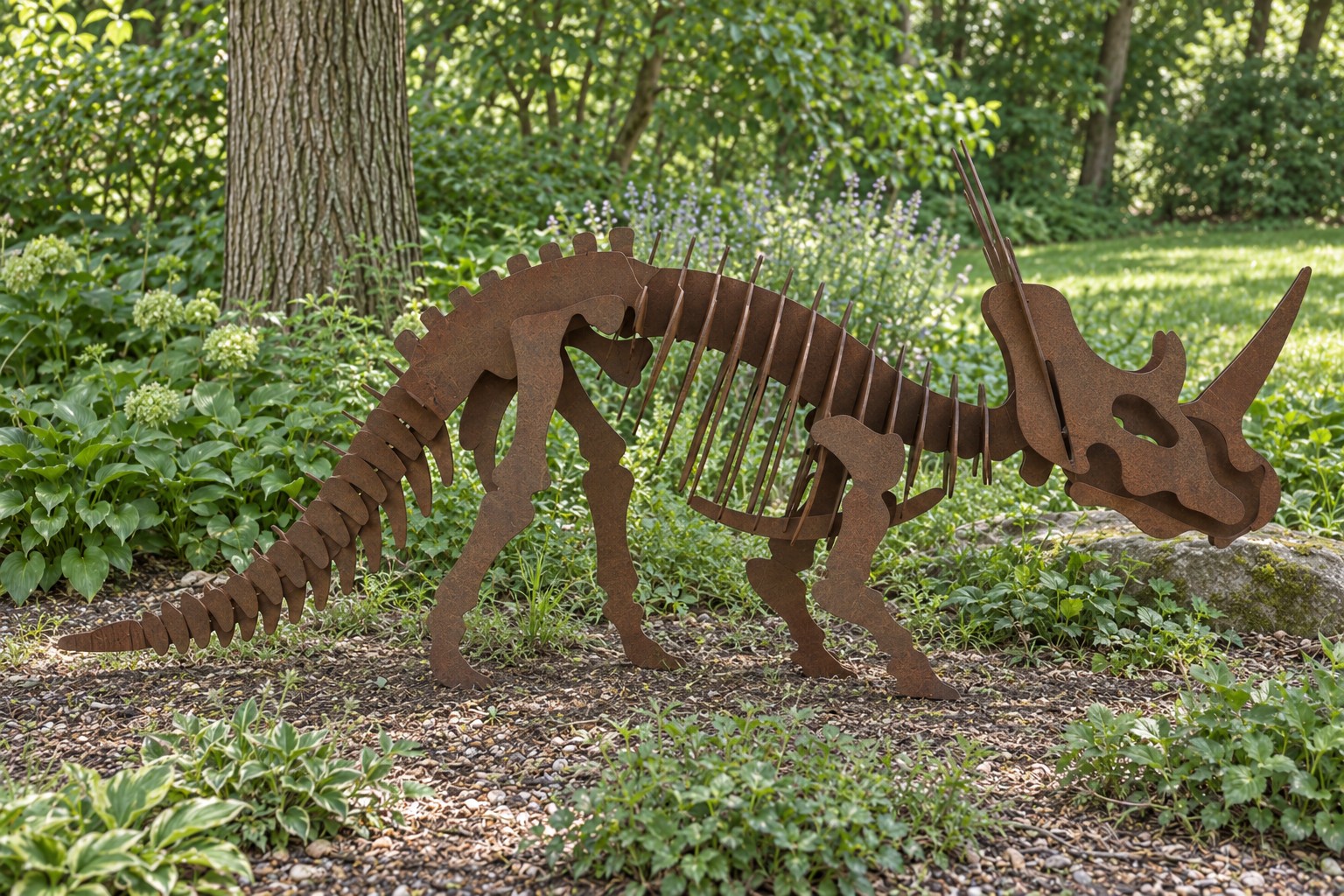 Styracosaurus: Side view